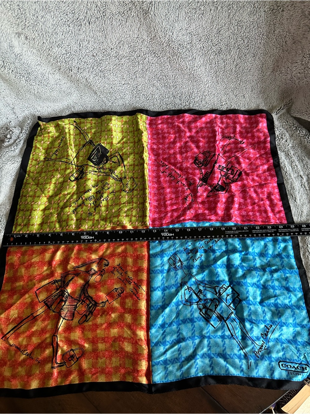 Coach Bonnie Cashin Scarf - Picture 15 of 16